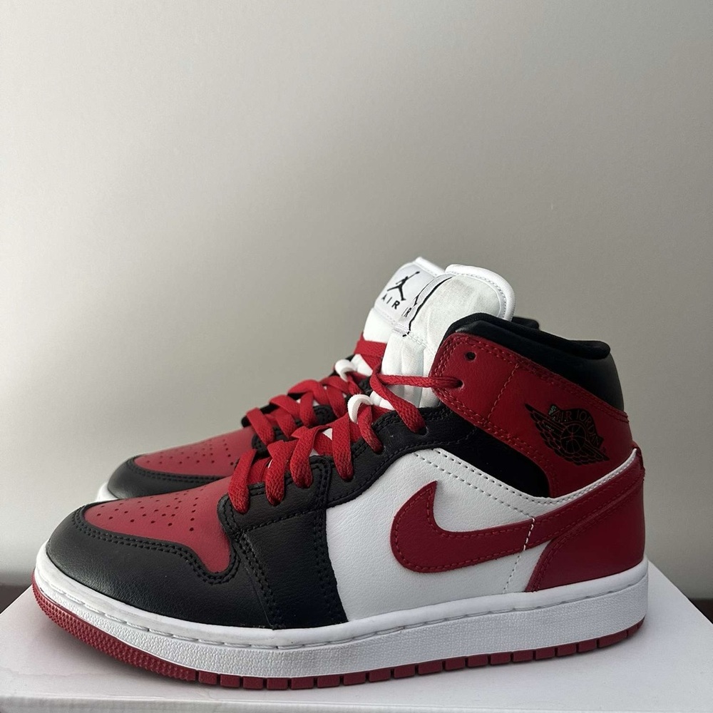 Air Jordan Red, Black and White